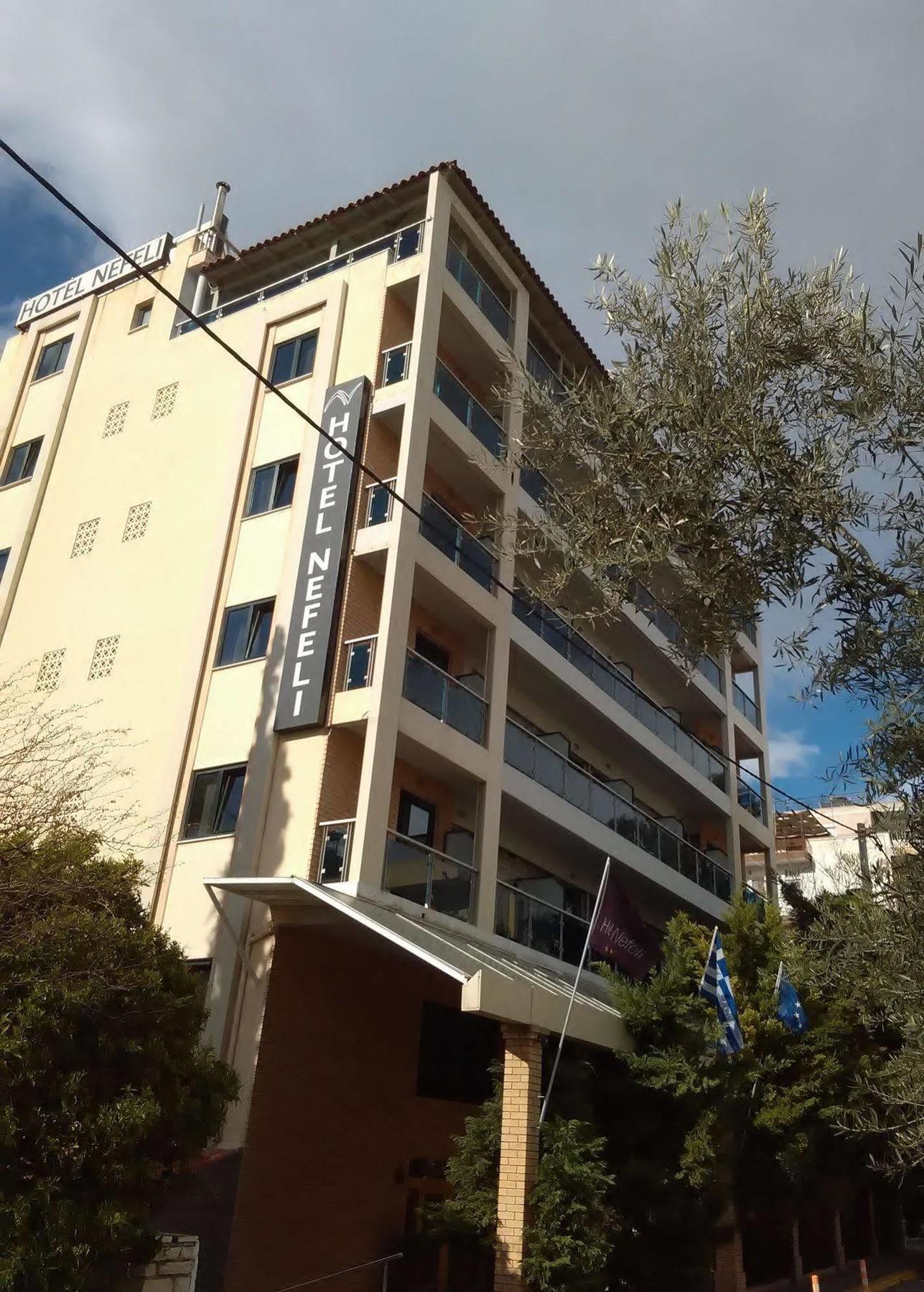 Nefeli Hotel Alimos Eksteriør billede